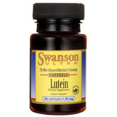 Luteína Luteína 20mg 60 Cápsulas SWANSON